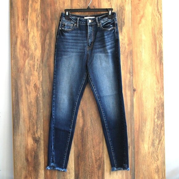 KanCan Estillo Fray Bottom Women's Jeans 7/27 - Picture 1 of 7
